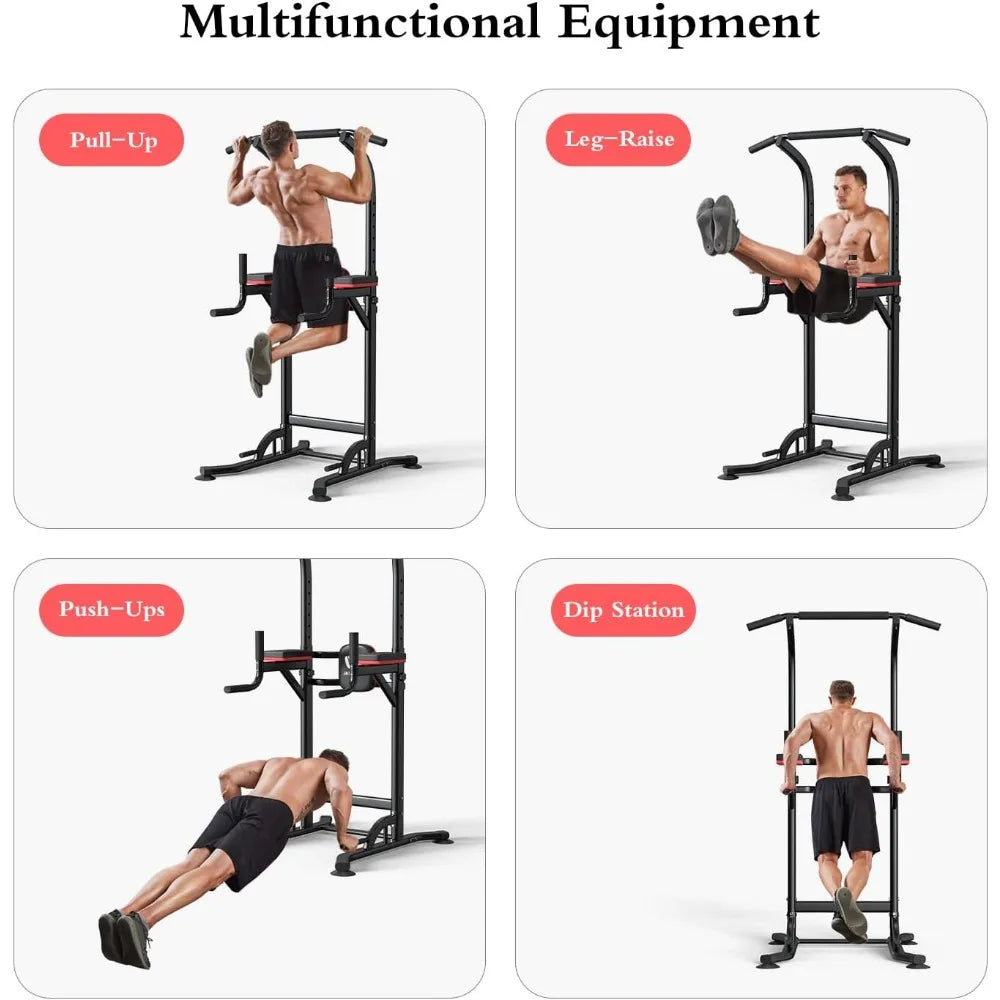 Pull Up Bar Power Tower Dip Bar Workout Equipment