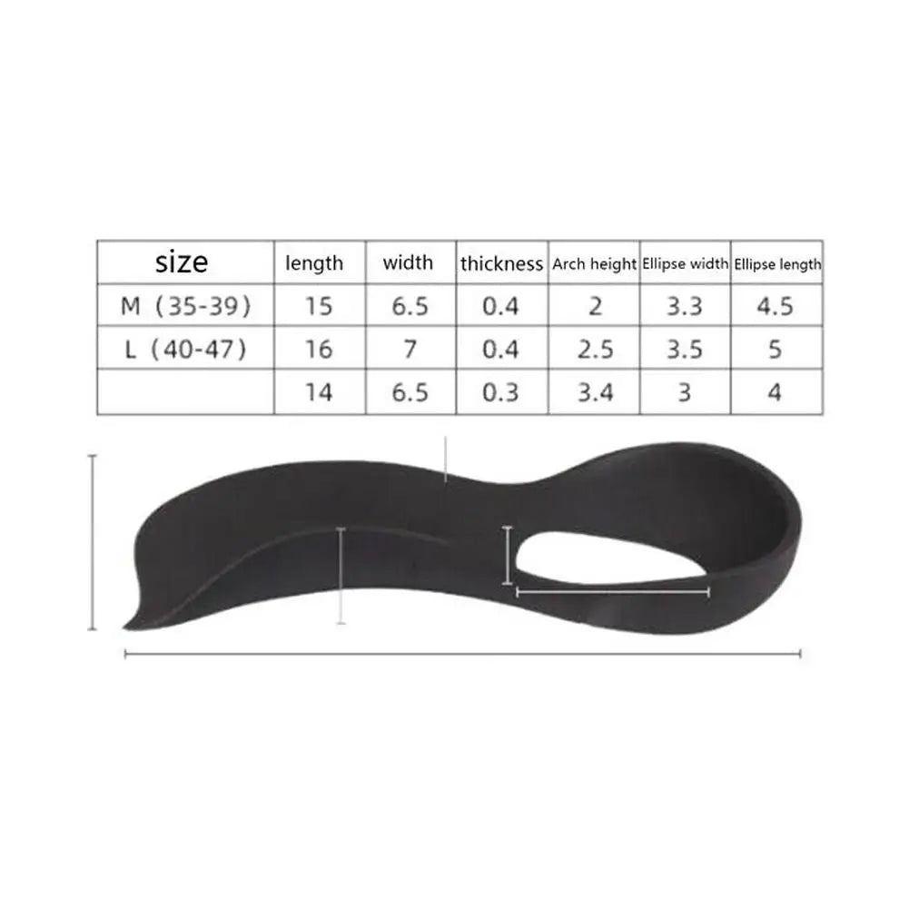 Orthopedic Silicone Gel Insoles Sole Pad