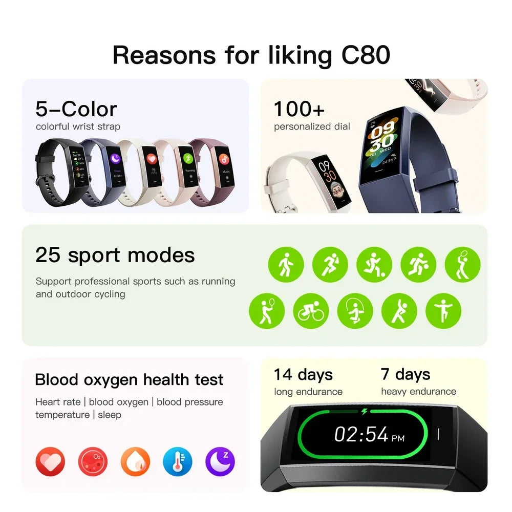 Pedometer Swimming Tracker Smart Watch