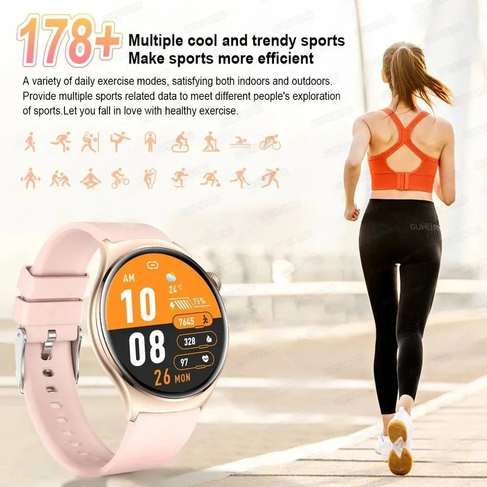 NFC Health Tracker Smart Watch 466*466 HD