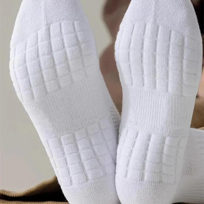 10 Pairs Thick-Soled Moisture Wicking Sports Socks