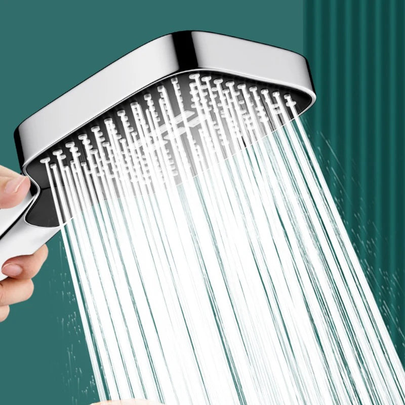 ABS Handheld Adjustable 3 Modes Rainfall Shower Head