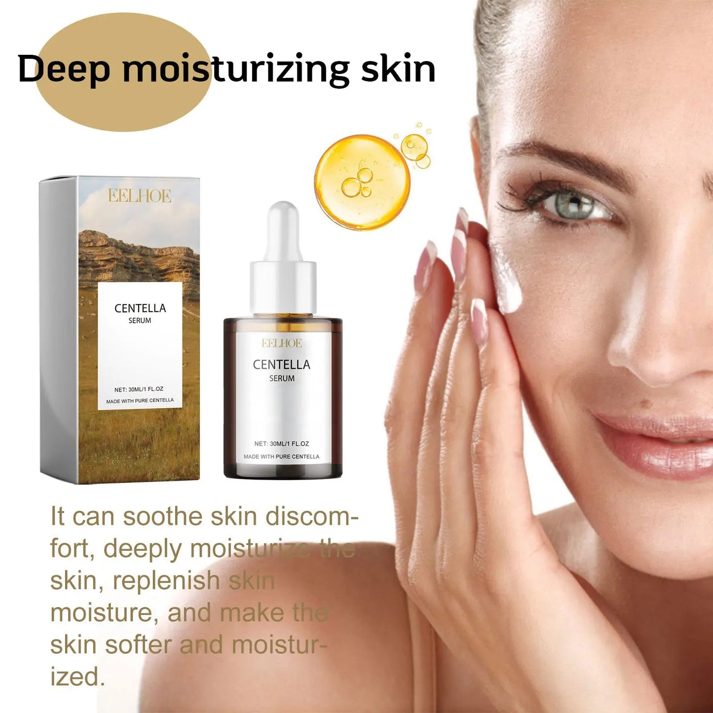 EELHOE Centella Moisturizing Facial Serum