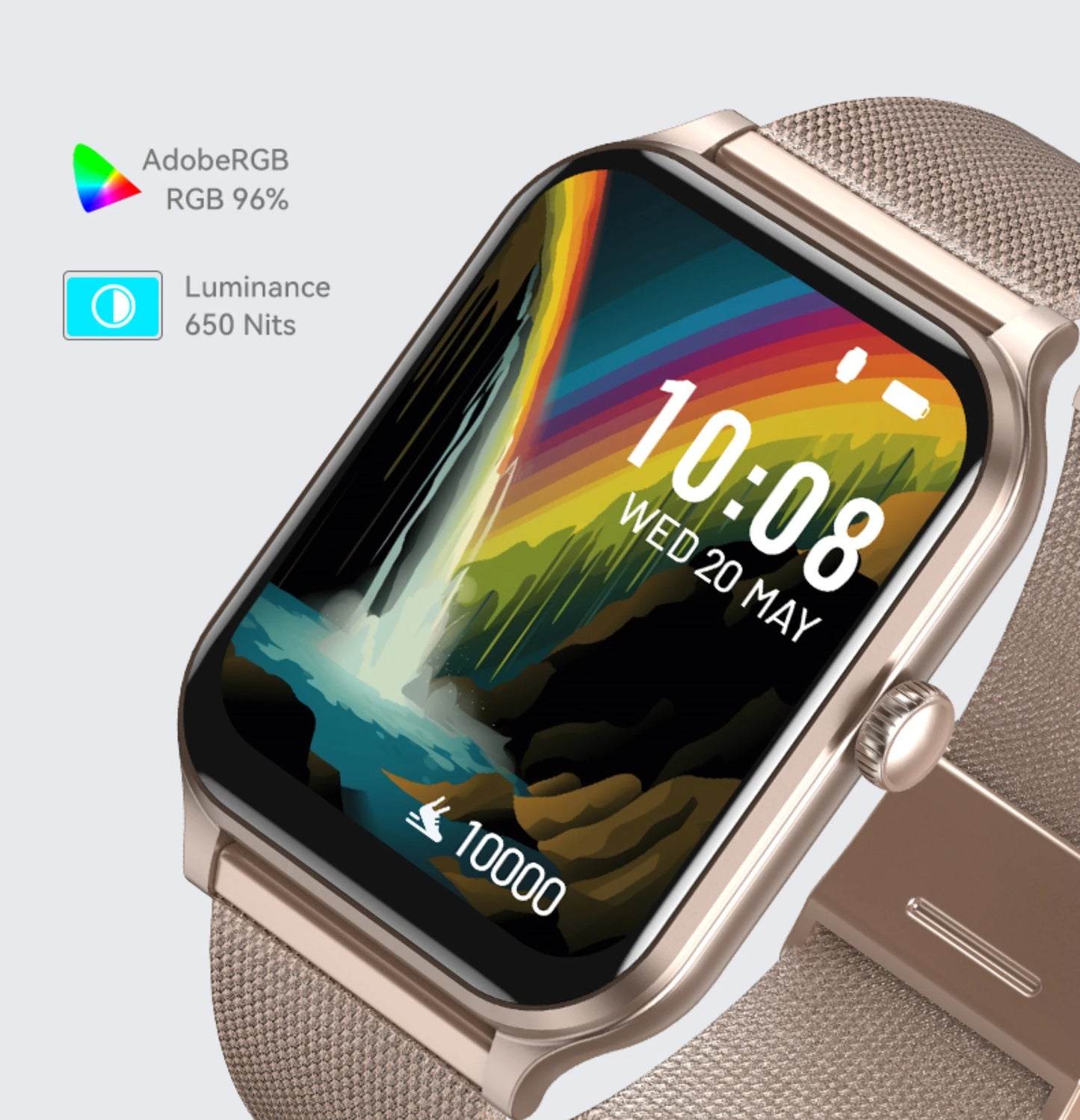 Apex Fit M03 Ultra Voice Calling 1.91'' Fitness Tracker Smart Watch