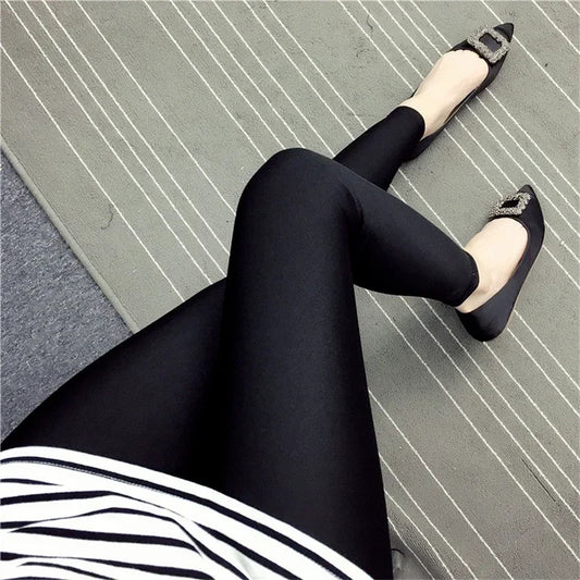 Fashion Solid Slim Pants Leggings