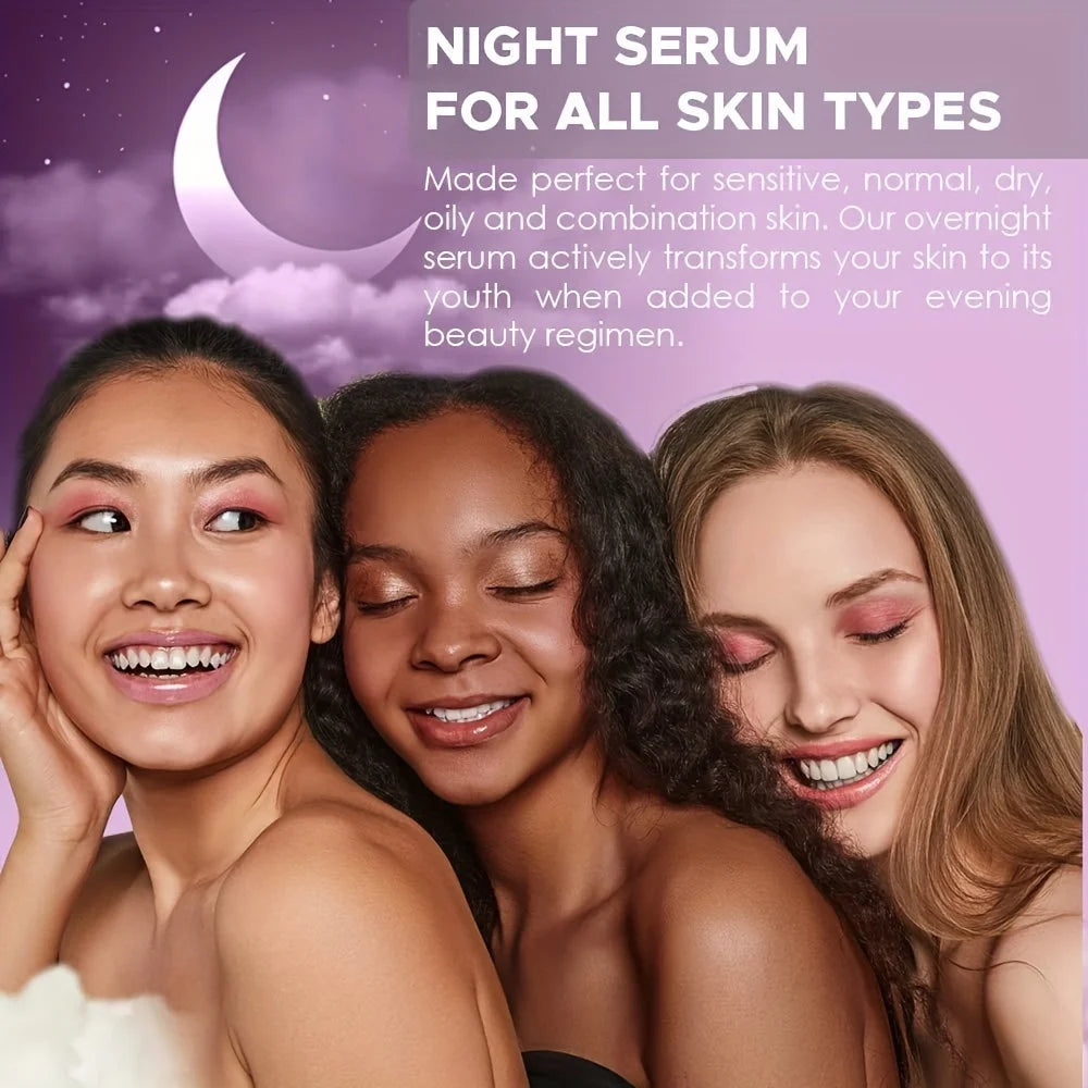 Advanced Night Facial Serum for Skin Care